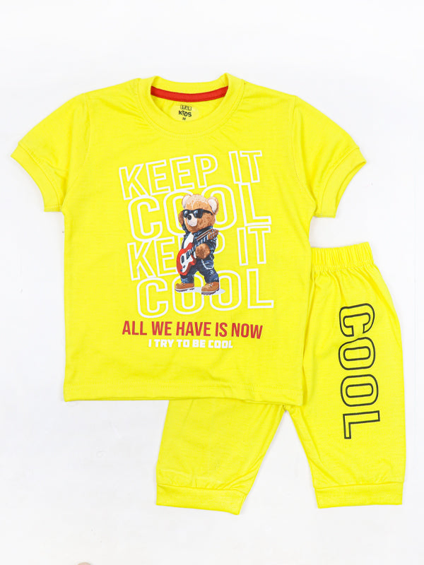 SK Kids Suit 2 Yr - 5 Yr Keep It Cool Yellow