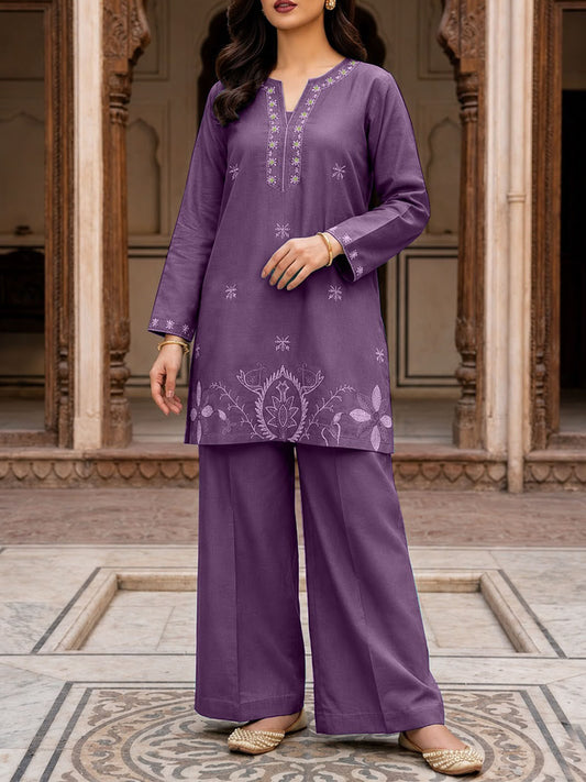 2Pc Co-Ord Set for Girls/Women Purple WCS12
