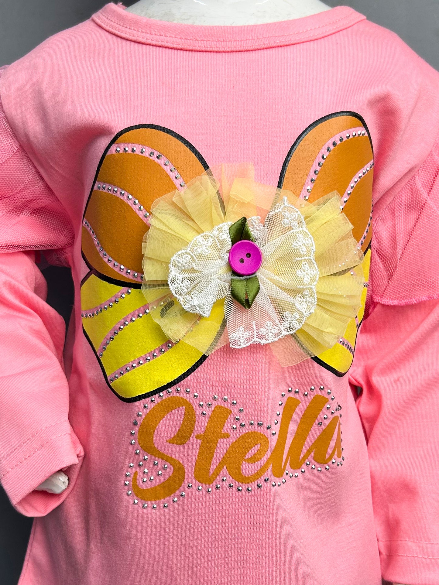 2.5Yrs - 8Yrs Stella Pink T-Shirt For Girls SK GTS17