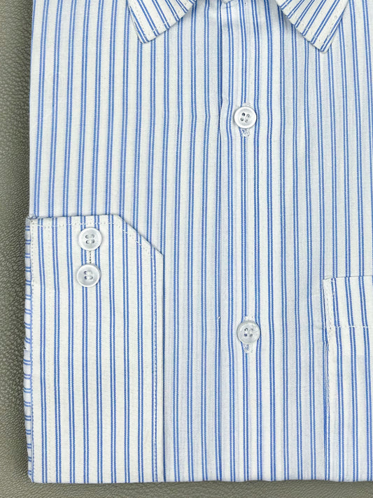 Blue Lines Formal Dress Shirt For Men MFS165