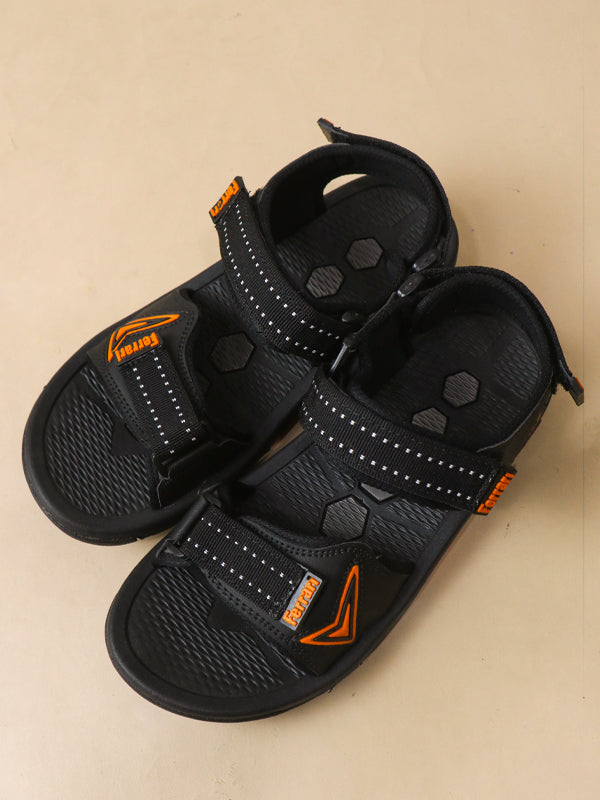 Black Casual Sandal For Mens SC MK34