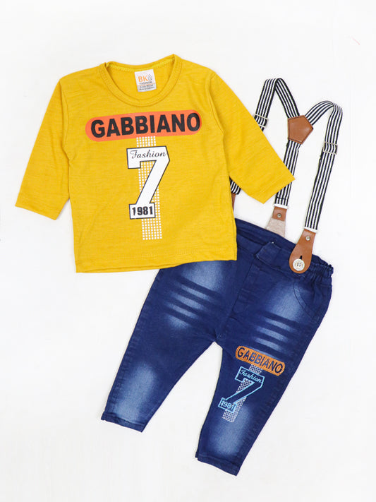 HG Newborn Romper 3Mth - 9Mth Gabbiano Mustard