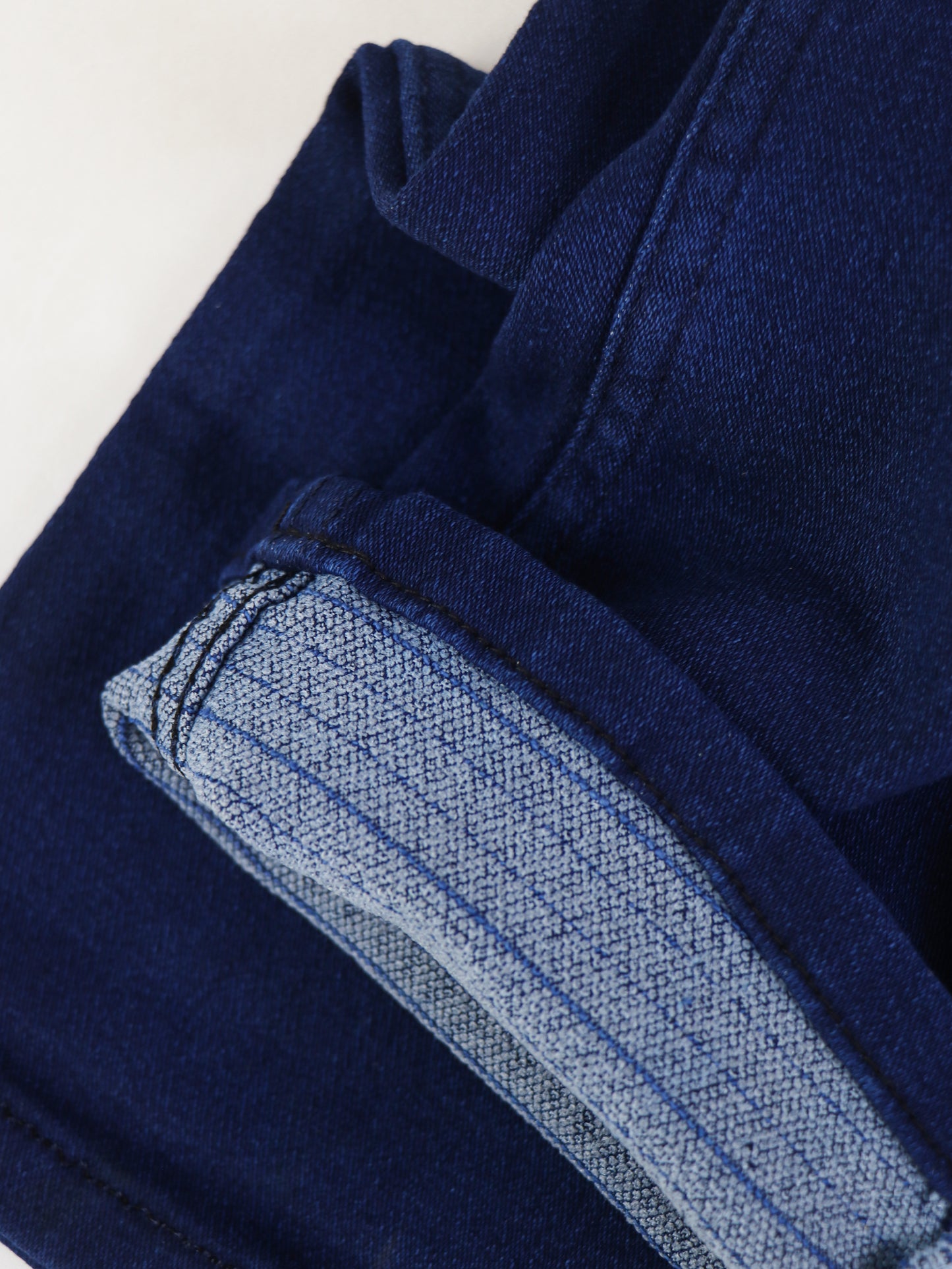 Men's Stretchable Regular Fit Denim Jeans Dark Blue