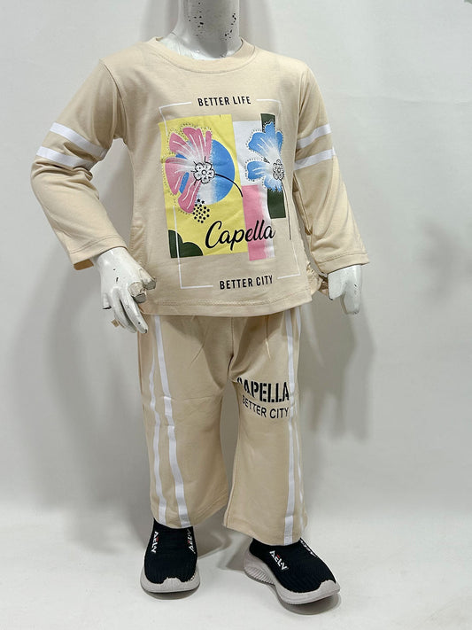 1Yr - 4Yrs Light Brown Capella Suit For Girls GS582