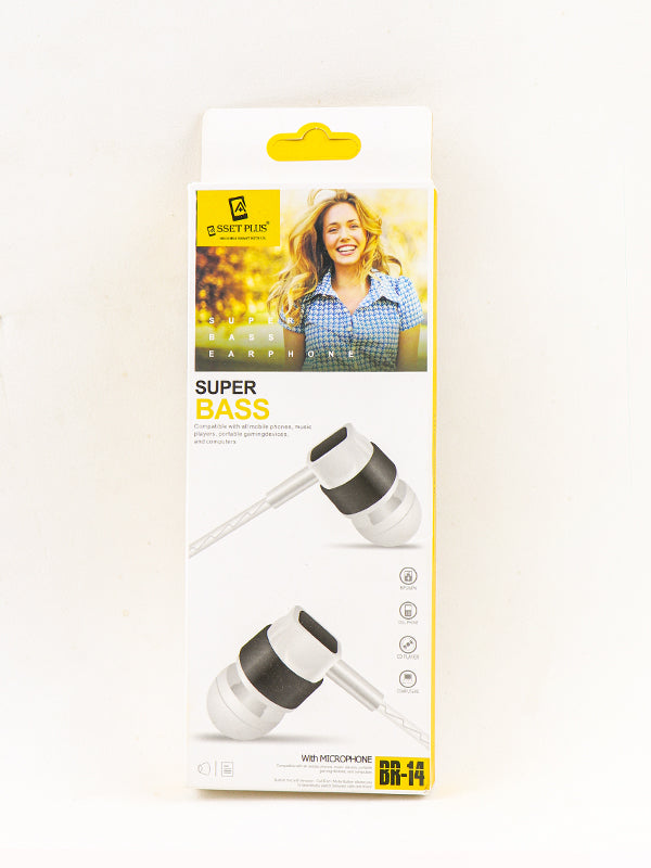 SSetPlus Super Bass Earphones BR-14