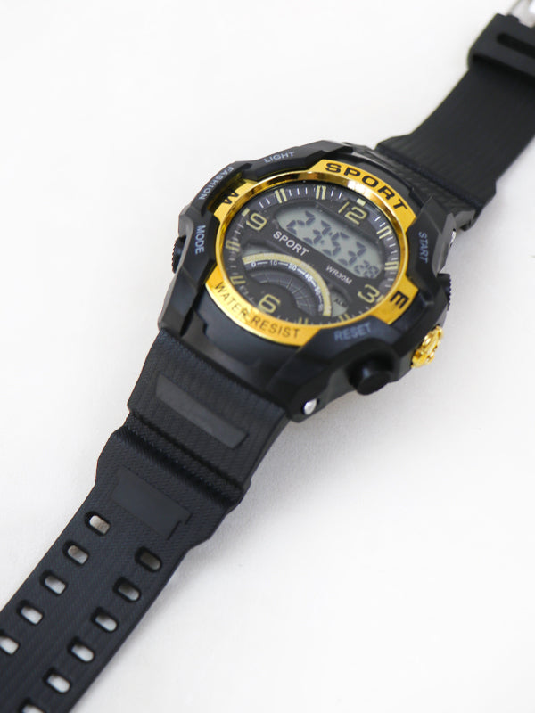 MW02 Men's Sport Watch Black