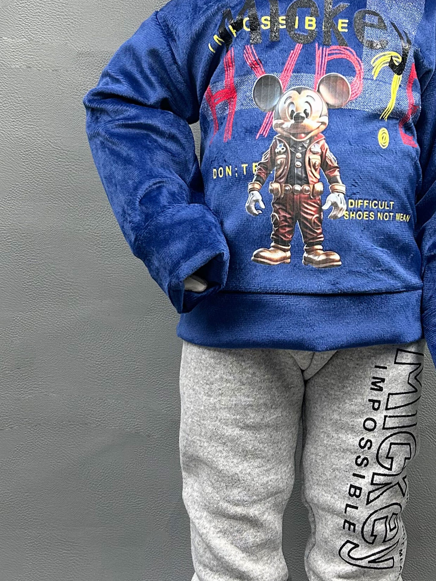 1Yr - 4Yrs Mickey Dark Blue Suit For Kids SG BS162