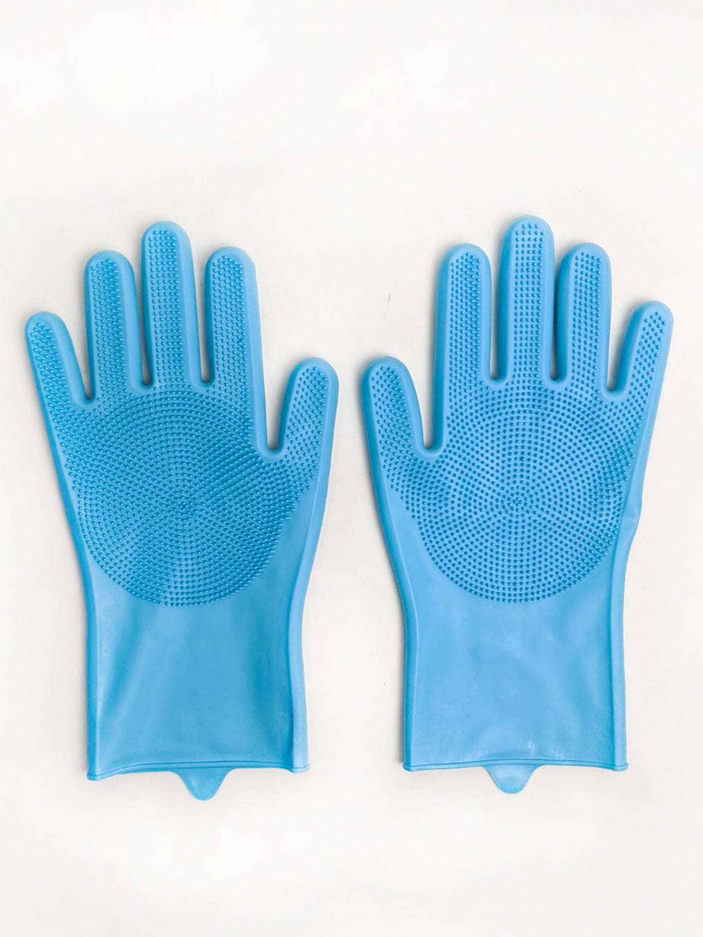 Multicolor Silicone Rubber Dishwashing Gloves