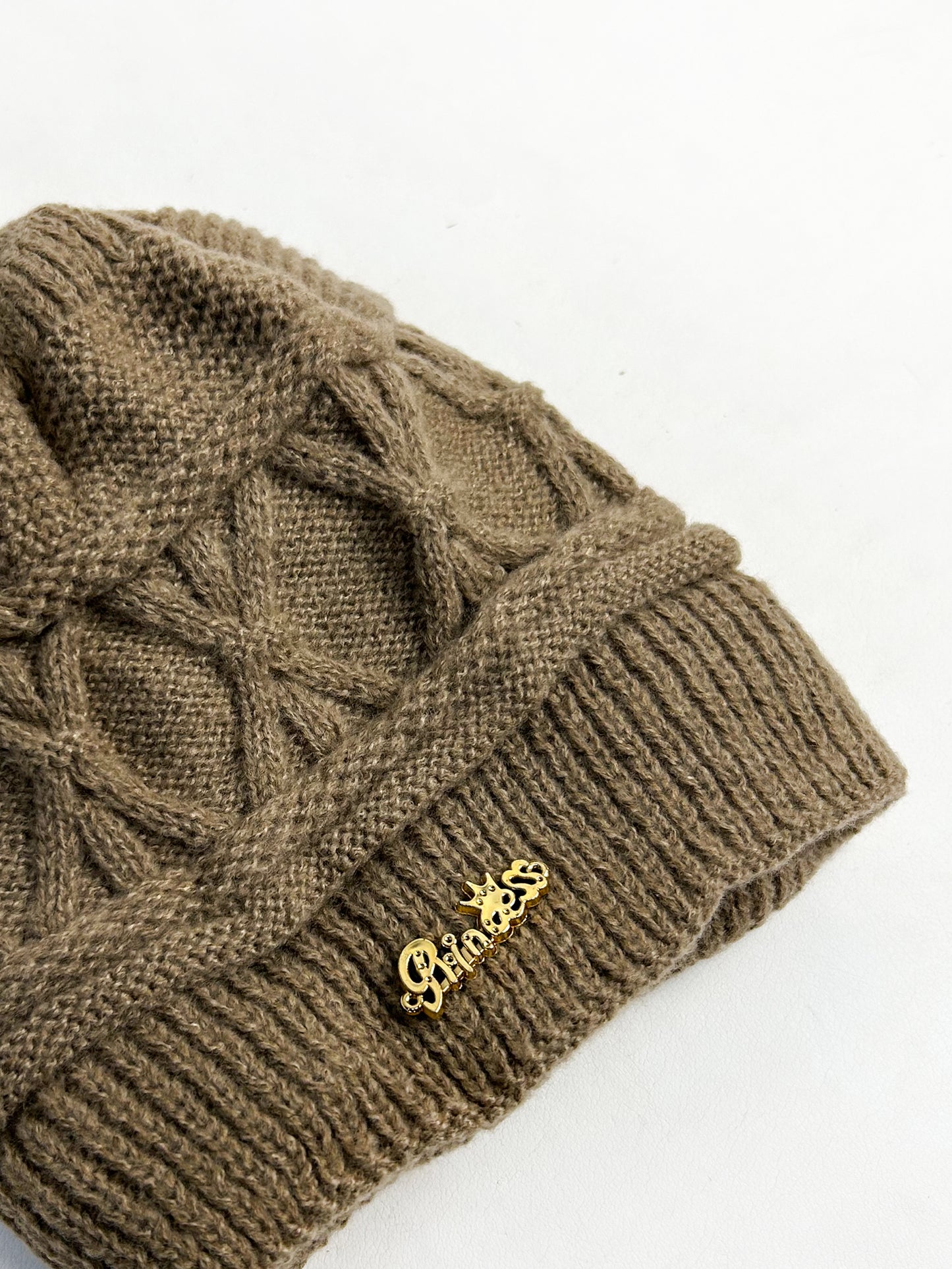 Brown Multidesign Winter Warm Beanie Hat For Women's/Winter Cap For Girls WWC06