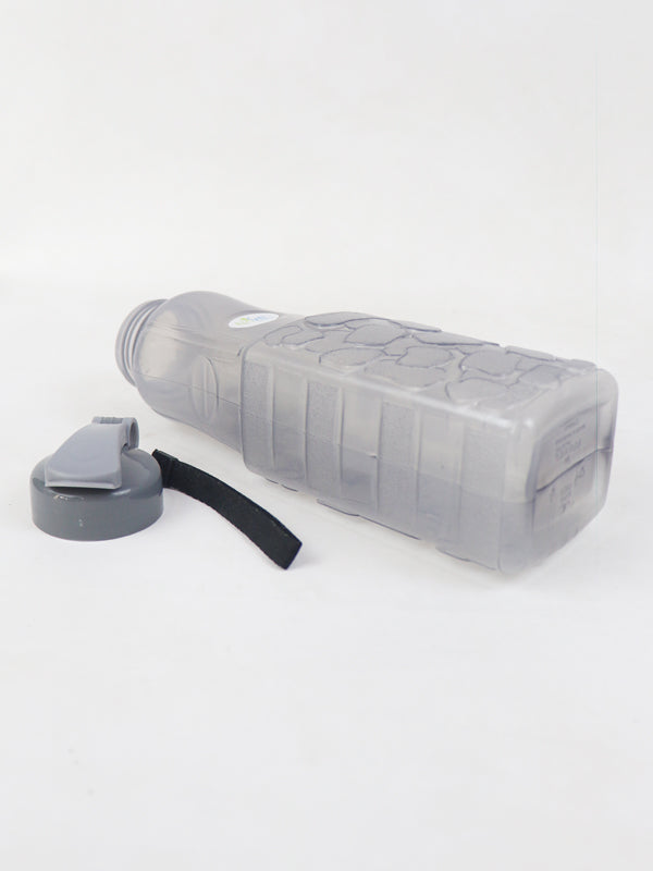 Transparent Novel Water Bottle Grey- 1200 ML