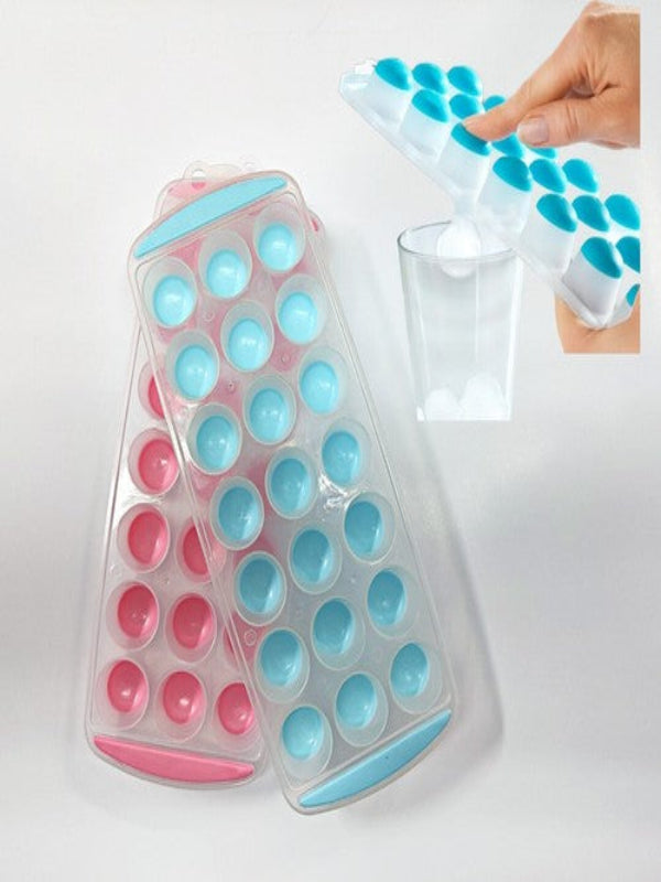 Multicolor Ice Cubes Tray (21 Cubes) KIT-41