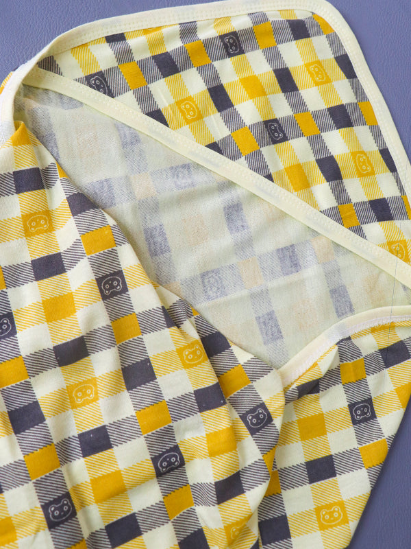 Yellow Wrapping Sheet For Newborn NWS01