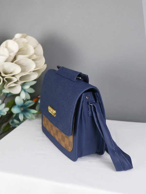 Women's Coach Mini Handbag Navy Blue