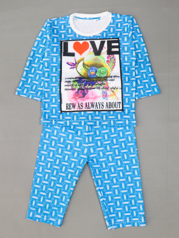 BS61 TG Kids Suit 1Yr - 4Yrs Love Blue