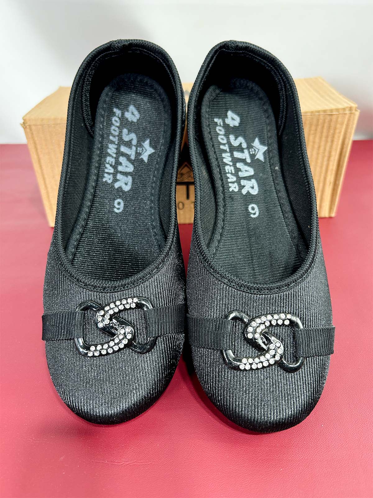 Black Casual Pumps For Women WP13