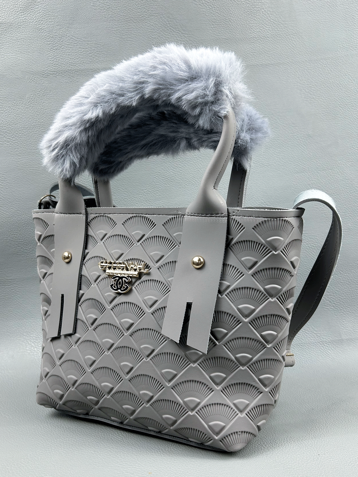 Grey Handbag For Women's WHB91