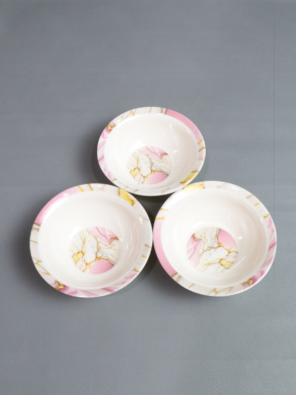 Pack Of 3 Small Melamine Bowl D-03