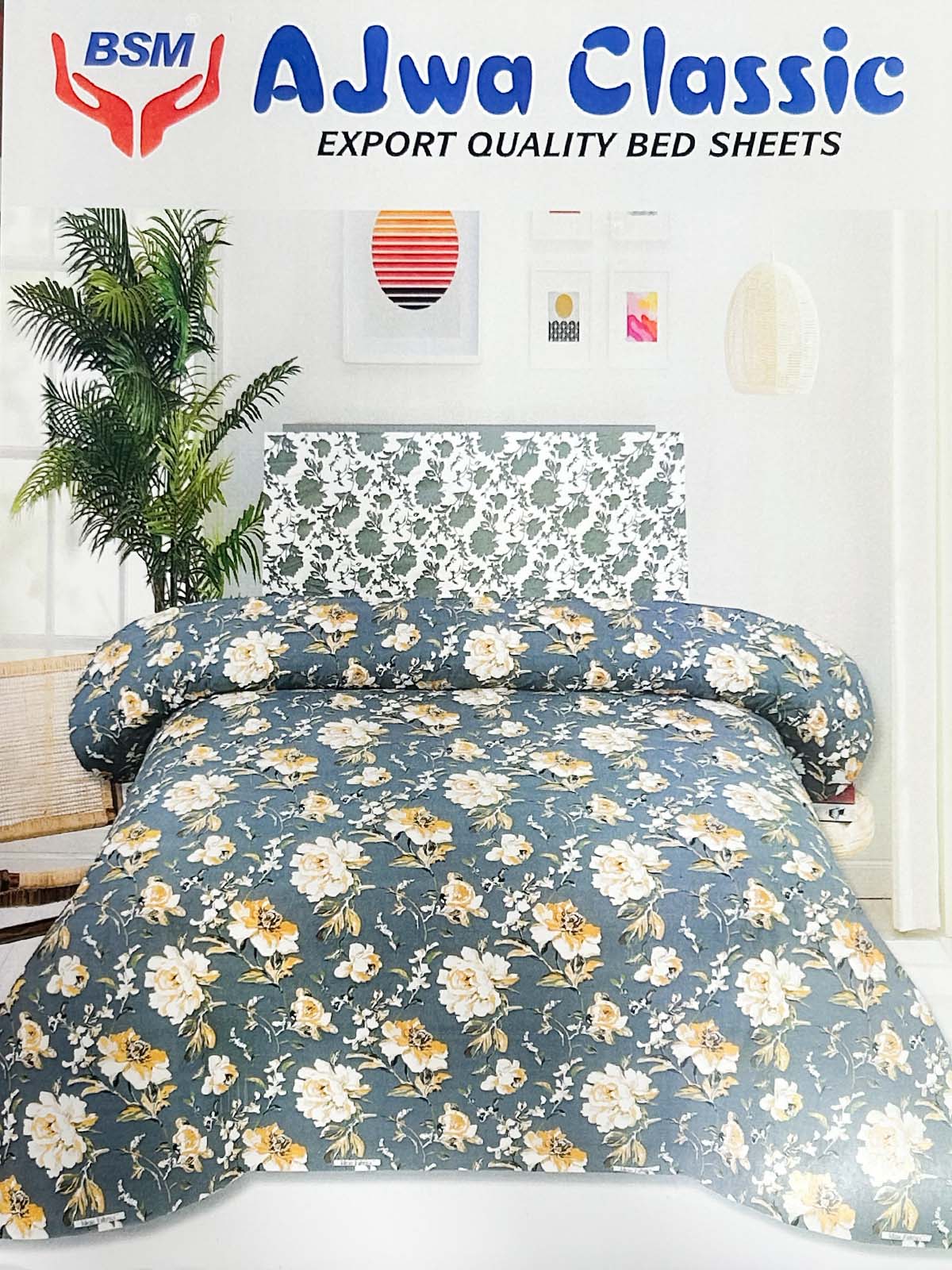2Pc Single Bed Sheet BS132