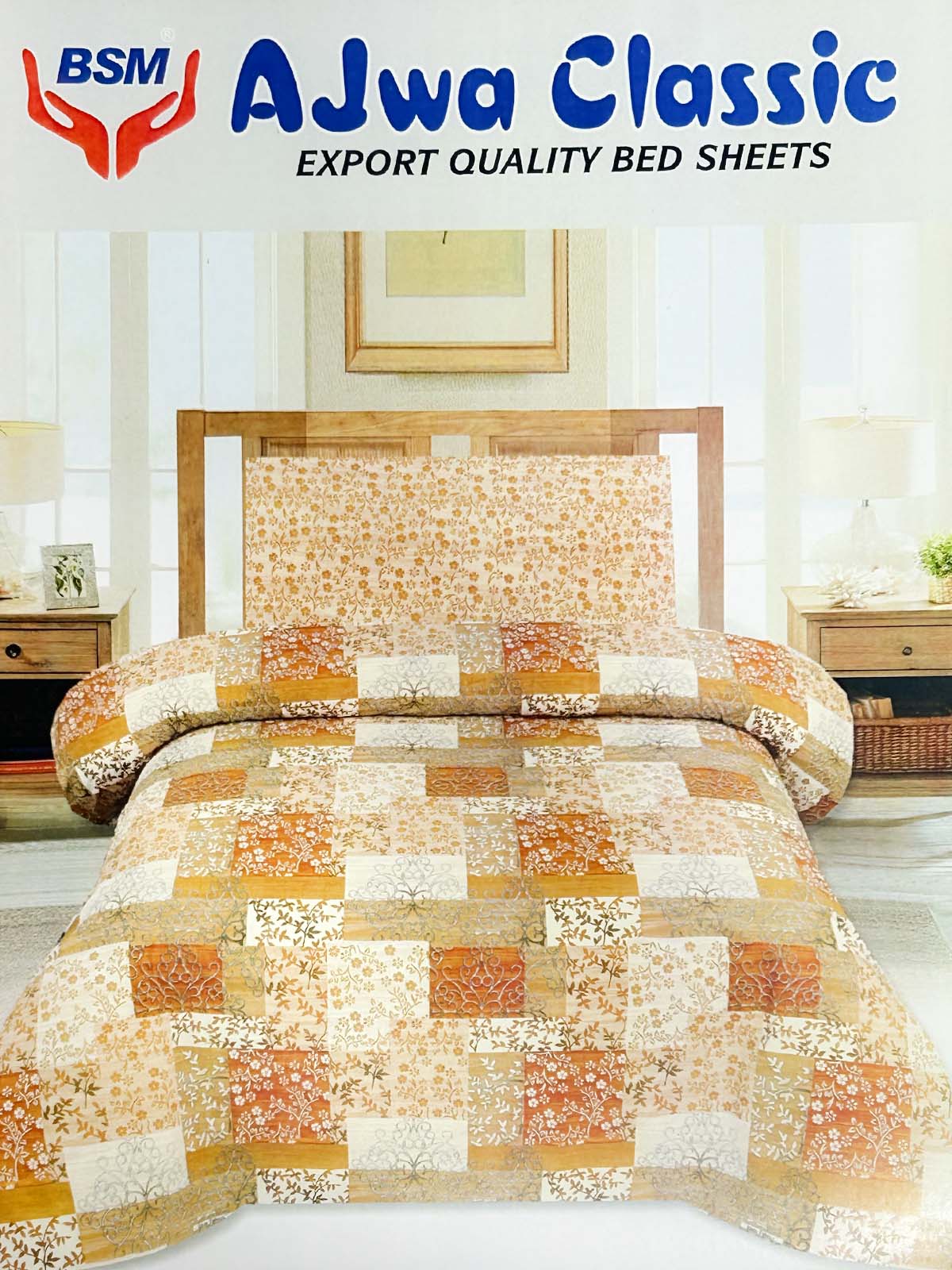 2Pc Single Bed Sheet BS133
