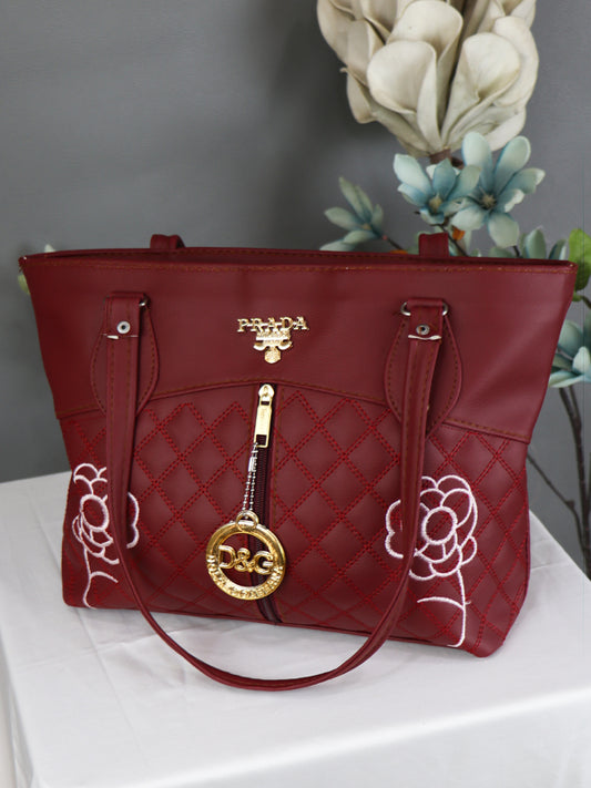 WHB05 Women's Handbag PRD Maroon