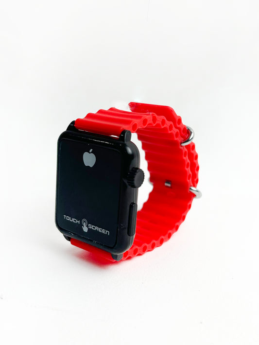 Red LED Touch Wrist Watch For Mens/Boys MW62