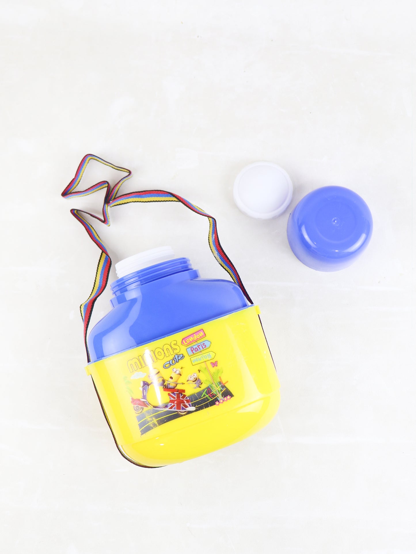 Kids Water Bottle Polo Cooler Minion Yellow