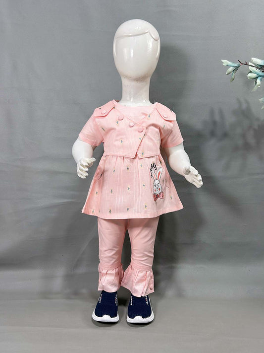6Mth - 12Mth Pink Suit For Newborns NBS683