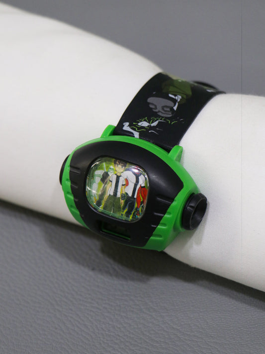 Black Ben 10 Wrist Watch For Boys KWW20