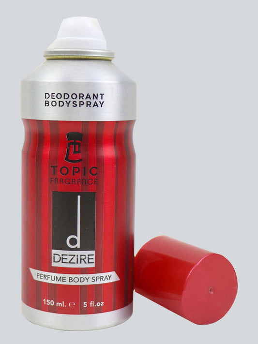 Topic Fragrance Perfumed Body Spray Dezire - (150 ML)