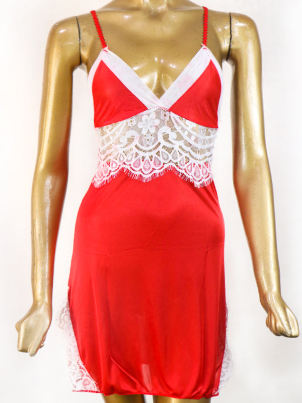 Red - Short Nighty For Women WSN01