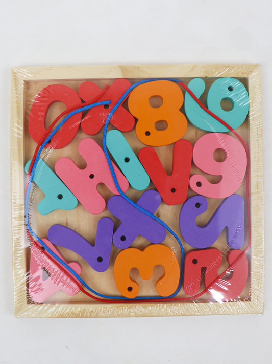 Wooden Numbers Decorative Art Jigsaw Puzzle for Kids