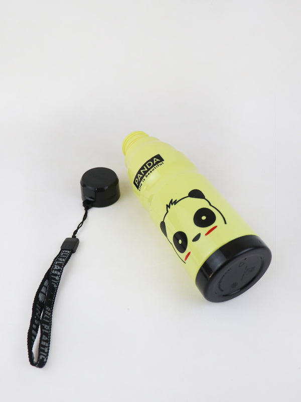 Cute Water Bottle Multidesign Yellow - 650ML