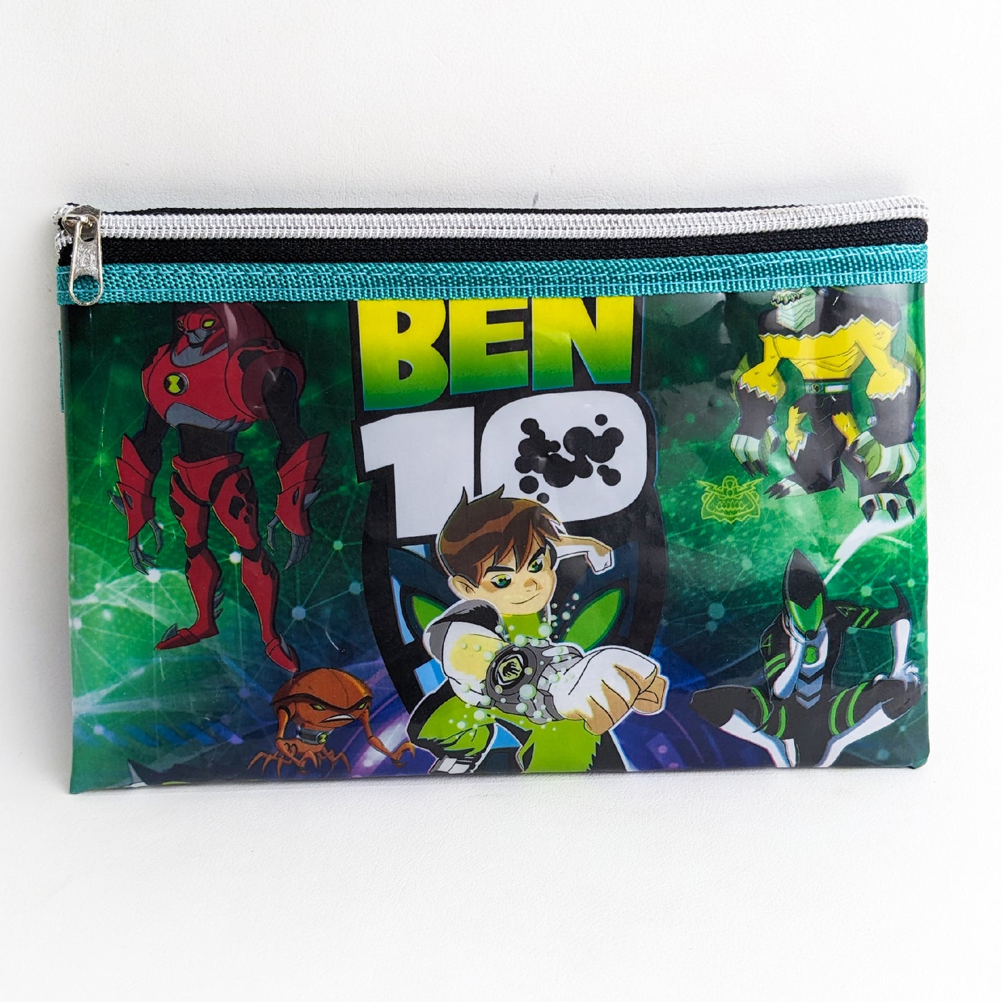 Zipper Pencil School Pouch For Kids Ben10 PB37