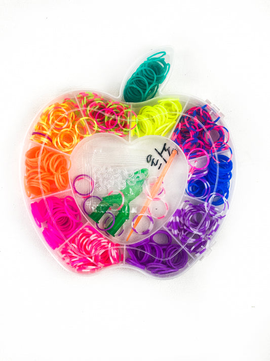 Apple Shape Color Band Box For Girls GHB28