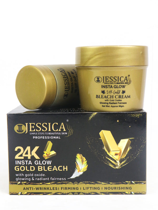 Jessica 24k Instant Glow Gold Bleach Cream