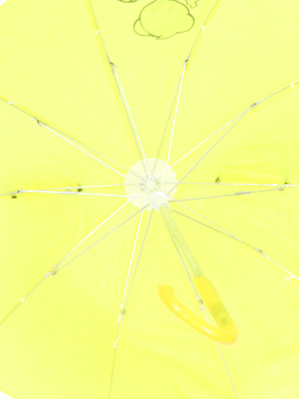 Small Kids Cartoon Umbrella Yellow KU02