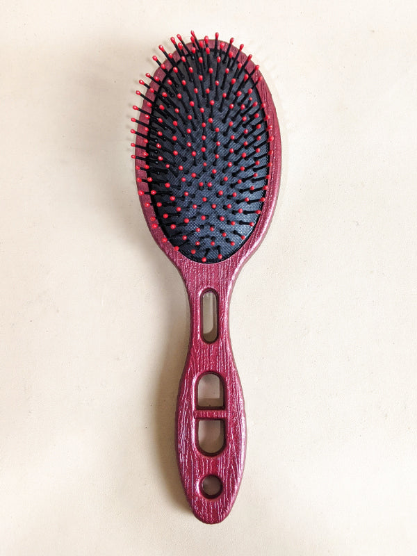 Multicolor Anti-Static Detangle Hairbrush/Cushion Base Hairbrush/Styling Brush D-208