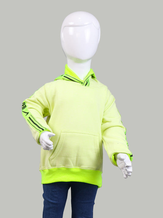 KH04 Kids Pullover Hoodie 1.5Yrs - 5Yrs NK Light Yellow