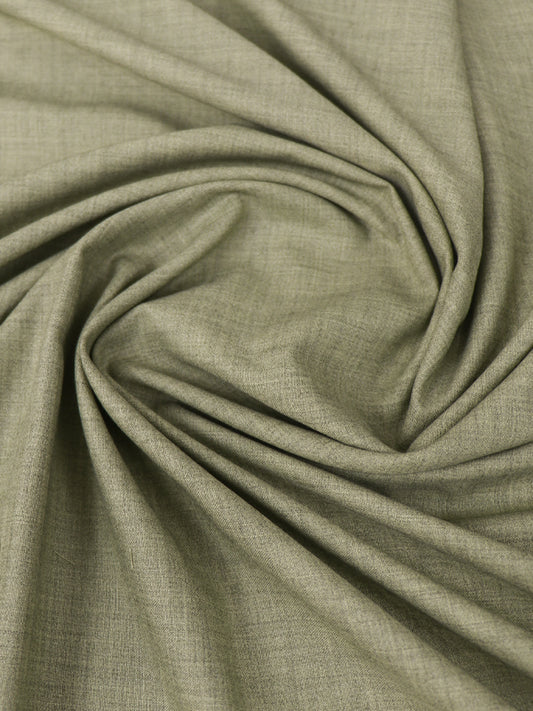 MUF07 Men's Unstitched Kameez Shalwar Fabric TR Green Shade