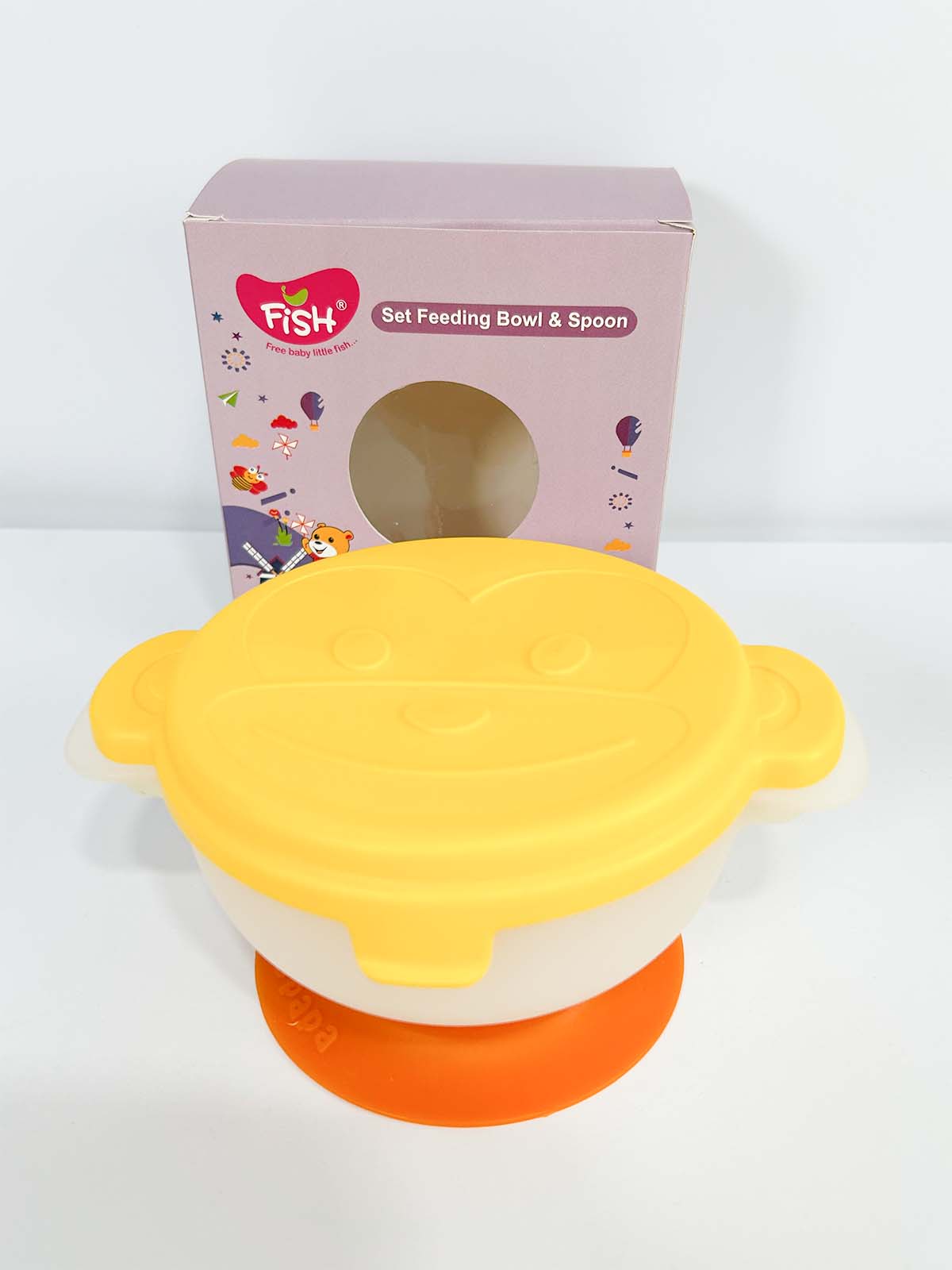 Feeding Bowl and Spoon Set For Kids