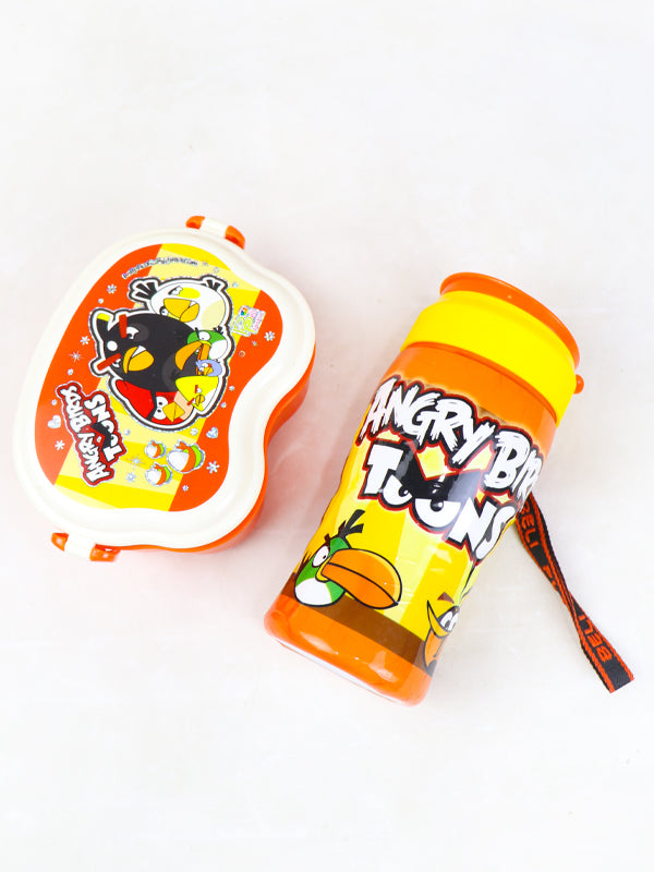 Kids Lunch Box & Water Bottle Angry Birds Gift Box