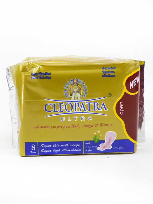 8Pcs Cleopatra Ultra Thin Sanitary Pads PAD8