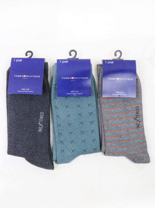 TH - Pack Of 3 Socks for Men - Multicolor