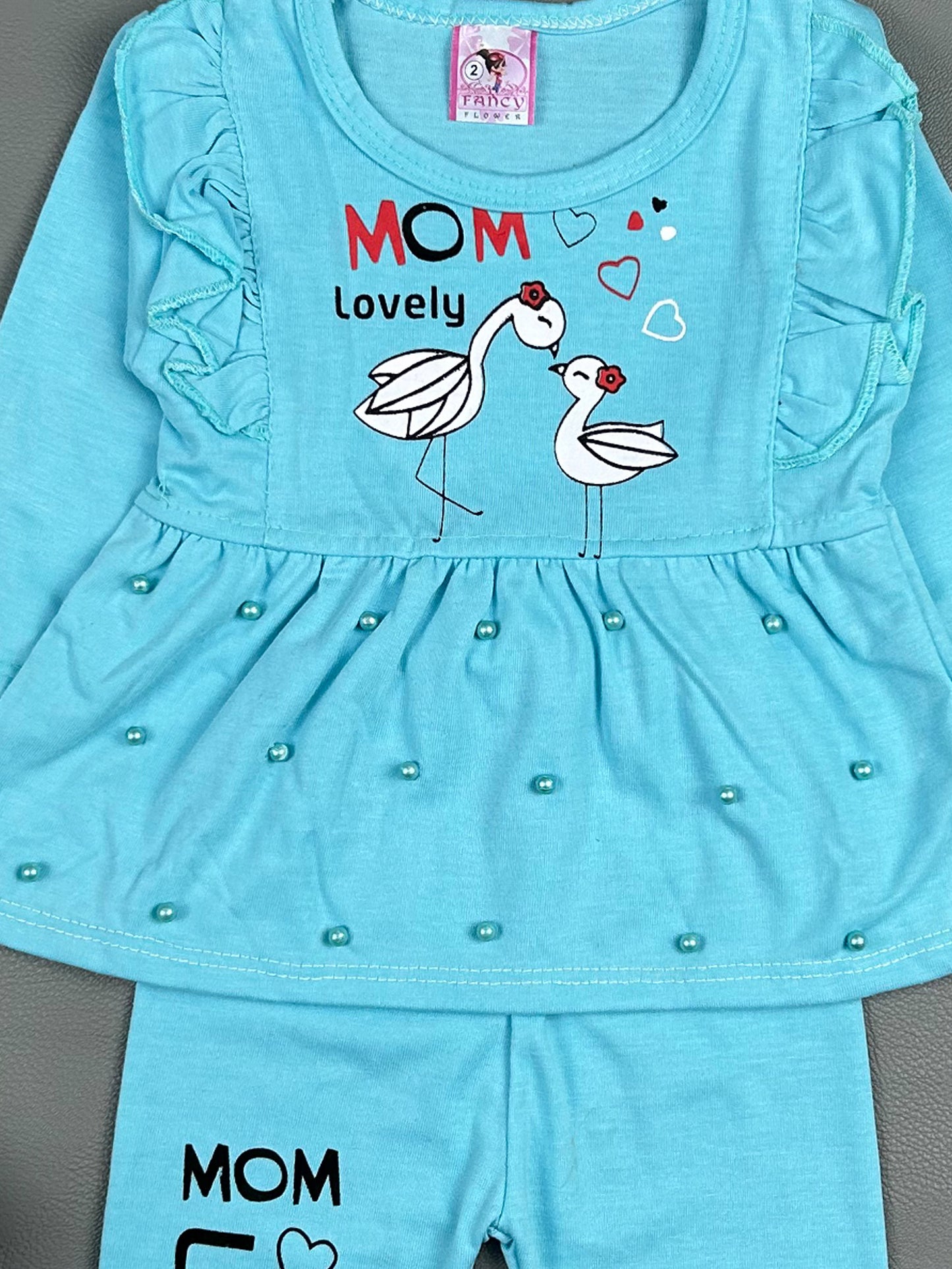 3Mth - 9Mth Lovely Blue Baby Suit For Newborn NBS255