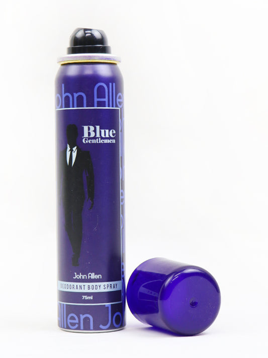 John Allen Deodorant Body Spray Blue Gentlemen - 75 ML