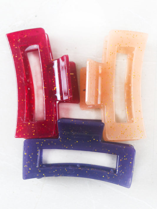 Pack Of 3 Multicolor Hair Clips For Girls GHC40