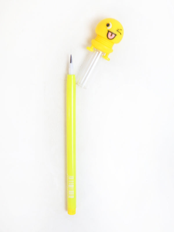 Smiley Pack of 4 Pencils