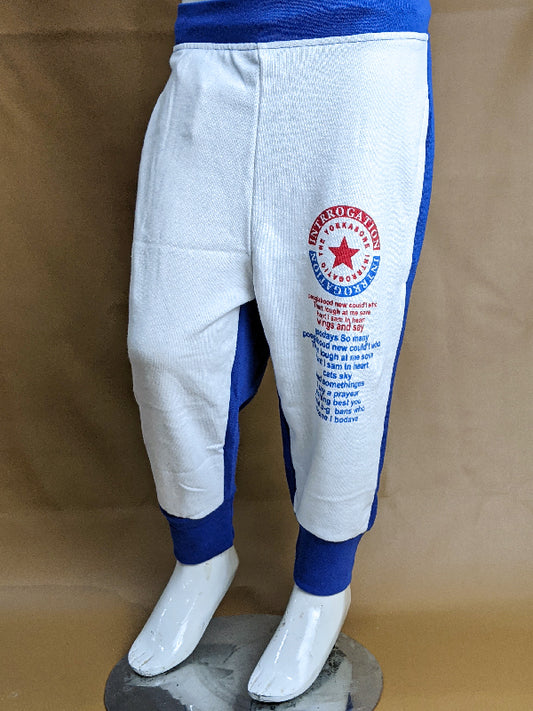 4Yrs - 9Yrs Intrrogation White Trouser For Boys BT24