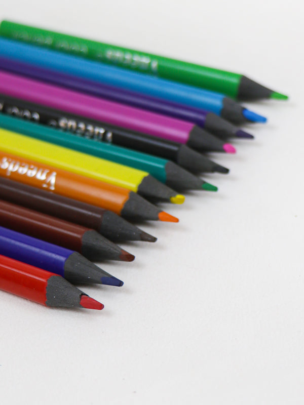 Vneeds Set of 12 Small Color Pencils