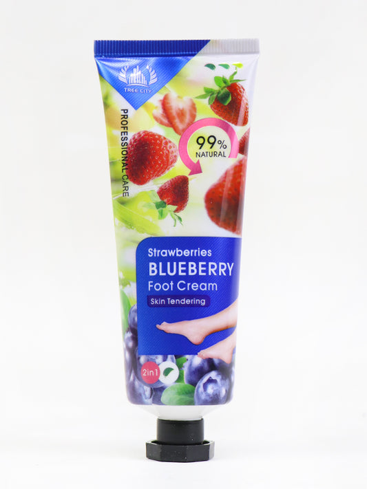 2 in 1 Strawberries & BlueBerry Foot Cream